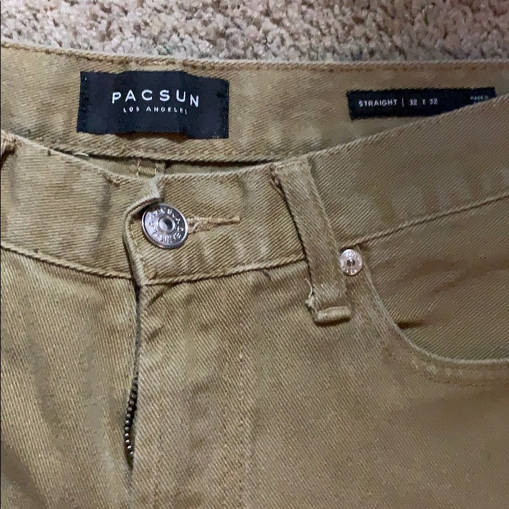 Pacsun straight khakis